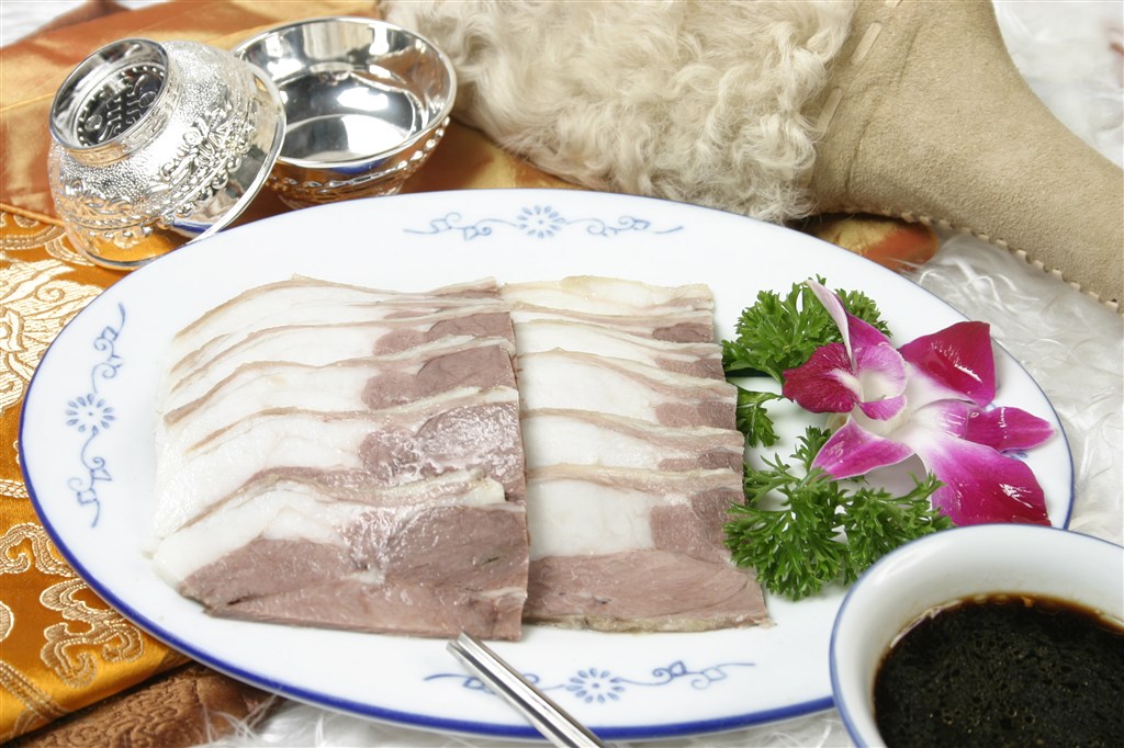 白水羊肉中式菜品美食