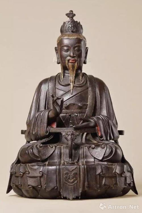 (图)国内私人藏元代铜太上老君像
