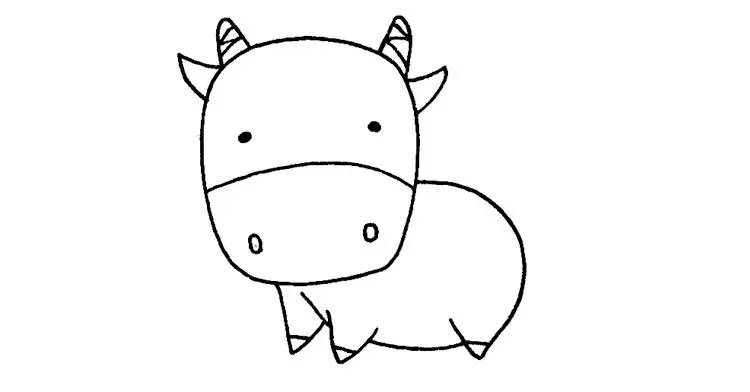 教程|简笔画|简笔画5000例(动物篇)