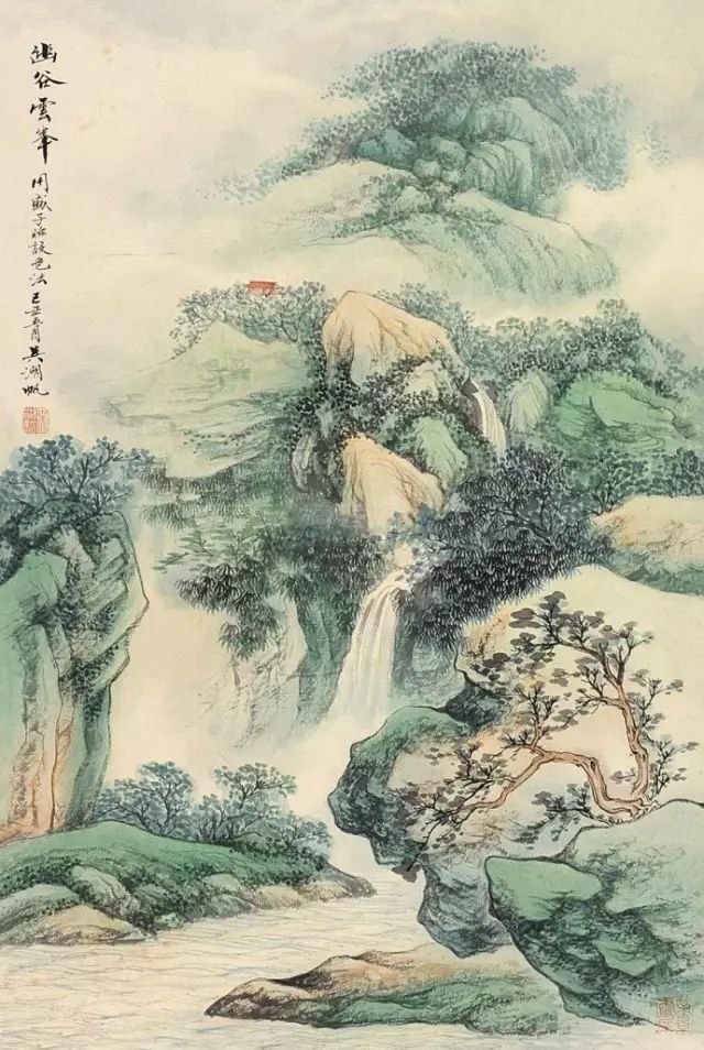 吴湖帆书画作品100幅值得收藏