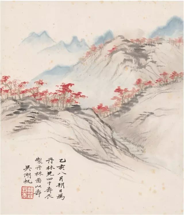 吴湖帆书画作品100幅,值得收藏