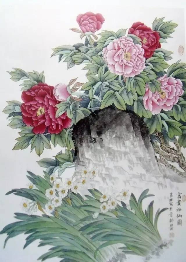历代名家国画牡丹作品大赏