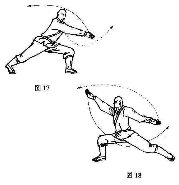 仆步抡拍是锻炼肩部灵活性,基本仆步规范性,身体协调性的一个基本武术