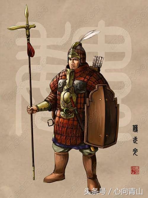 《荀子议兵篇》记载:"魏之武卒以度取之,衣三属之甲,操十二石之弩,负