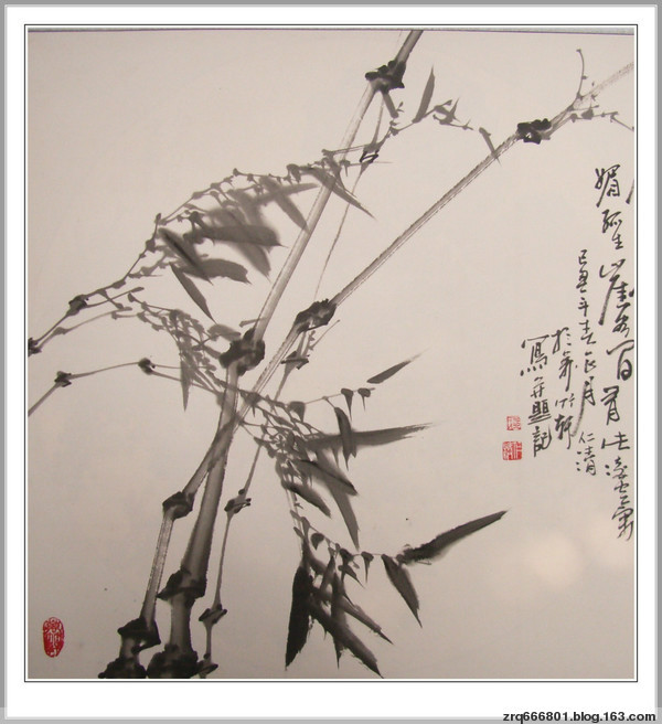 国画 写意竹子精品100幅