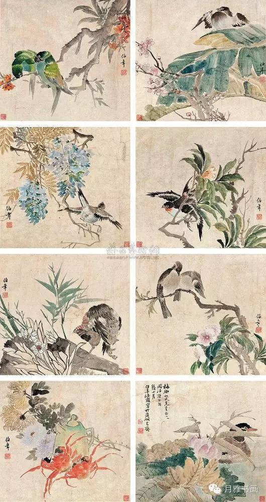 任伯年花鸟精品120幅