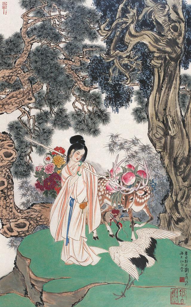 国画大师笔下的婀娜仕女画欣赏