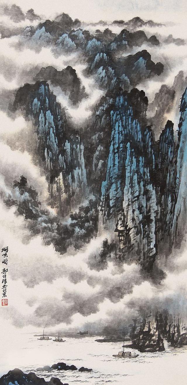 郭传璋画家《名山大川意境美》