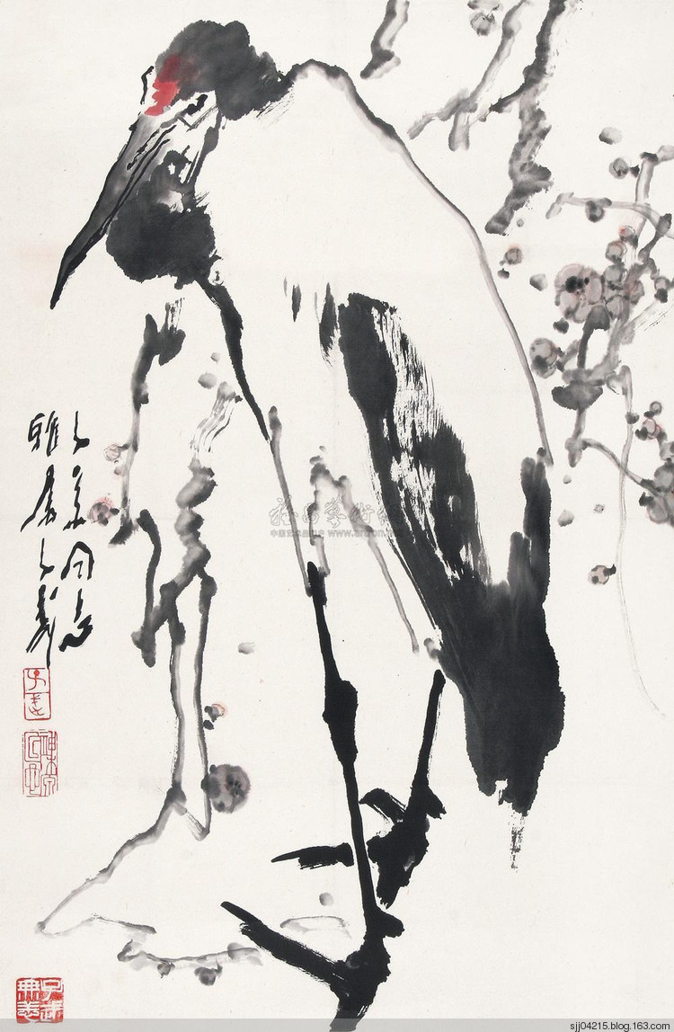 【国画】王子武作品精选集-鹤之篇(1)
