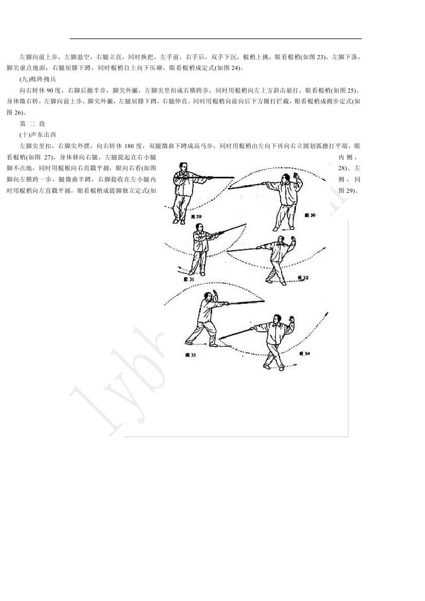 南棍观止:侠家黄龙棍攻防技法天启棍基础棍法天启棍实用棍法西北疯魔