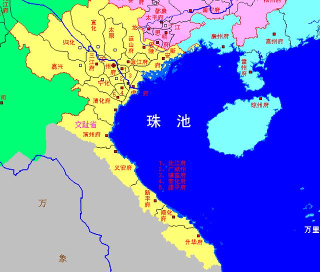 从秦朝到清朝越南两千年扩张史