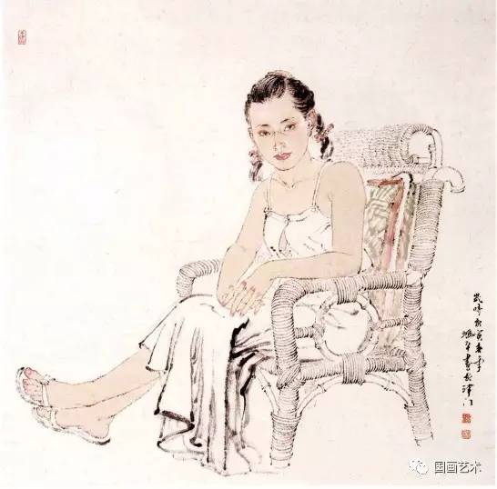 图文教程:现代仕女人物画法