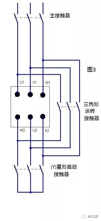 星形,三角形电动机启动原理介绍
