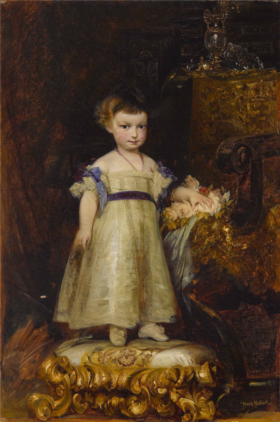 annonymous from the 19th century   portrait of woman