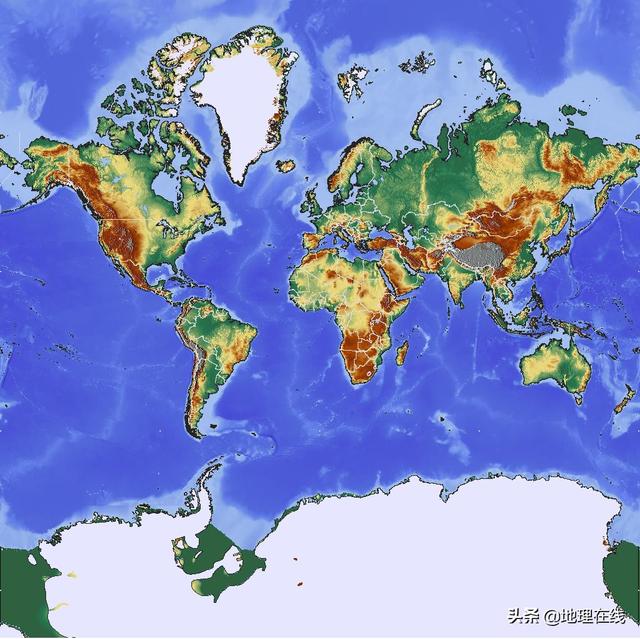 地形图看世界十大盆地,多数矿产资源丰富,亚洲四盆地上榜