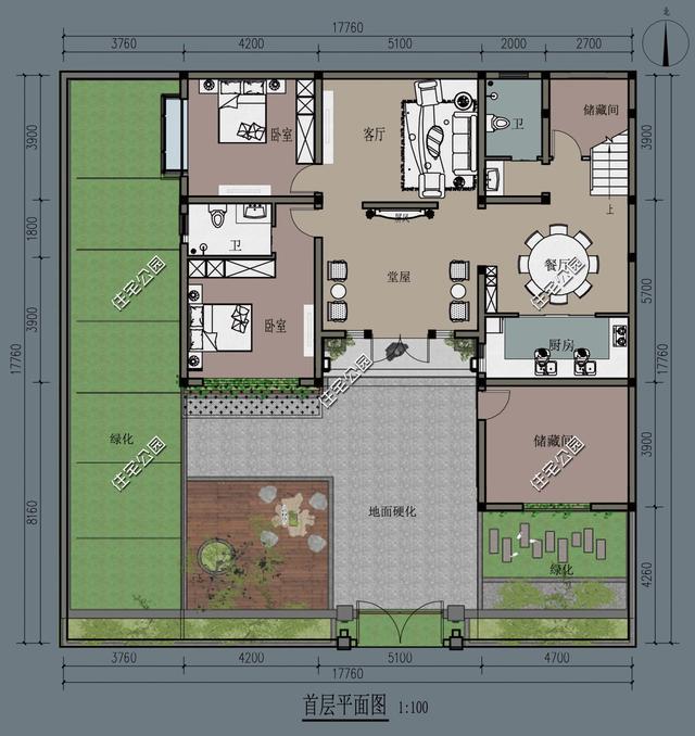 农村建房就建中式房,这7套图纸随你挑,便宜的好看的都