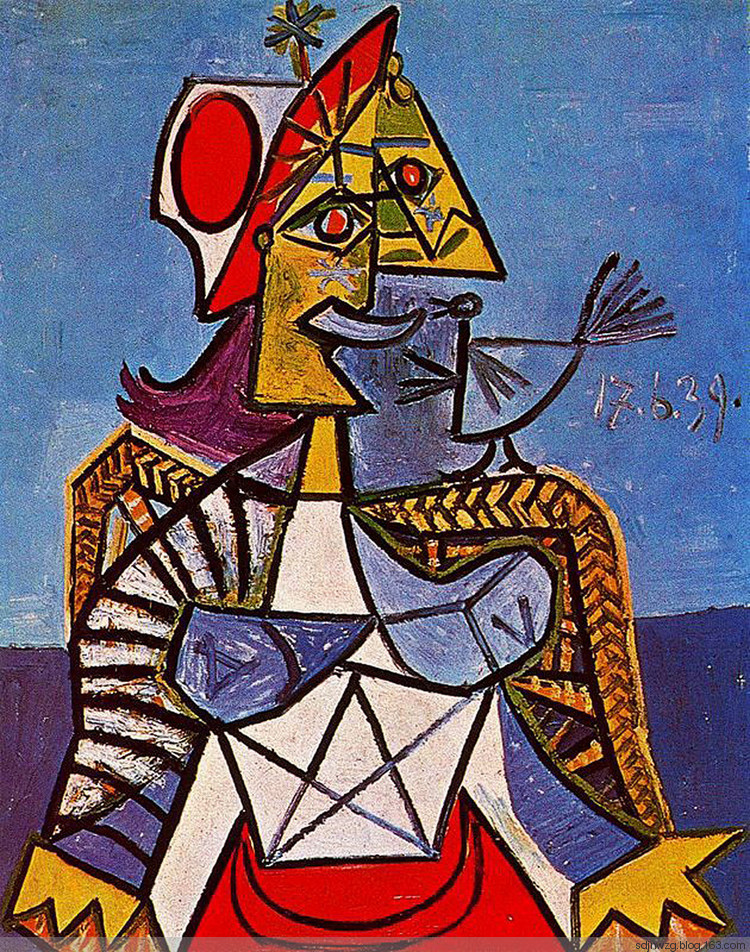 毕加索(pablo picasso,1881-1973)西班牙画家,立体主义的创始人