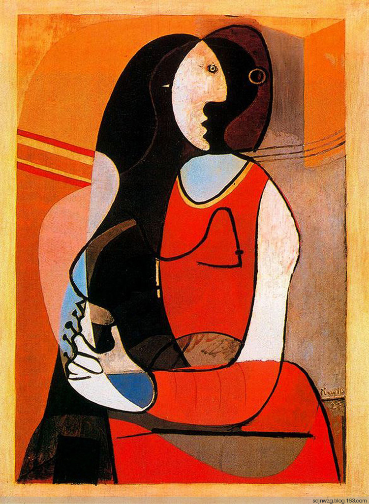 毕加索(pablo picasso,1881-1973)西班牙画家,立体主义的创始人