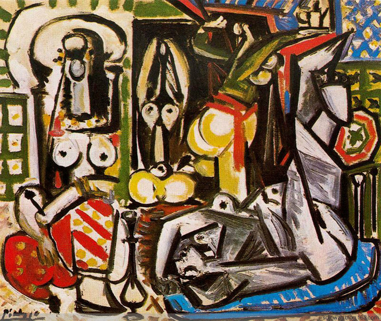 毕加索(pablo picasso,1881-1973)西班牙画家,立体主义的创始人