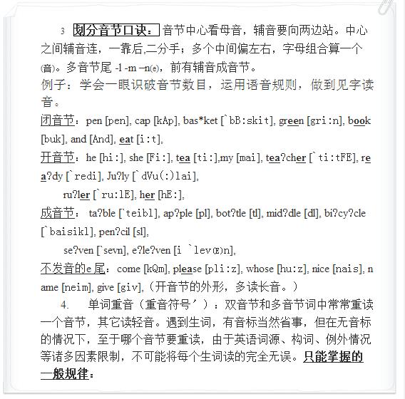 音标发音表记忆口诀图 英语音标表发音规律记忆口诀,轻松掌握口语发音