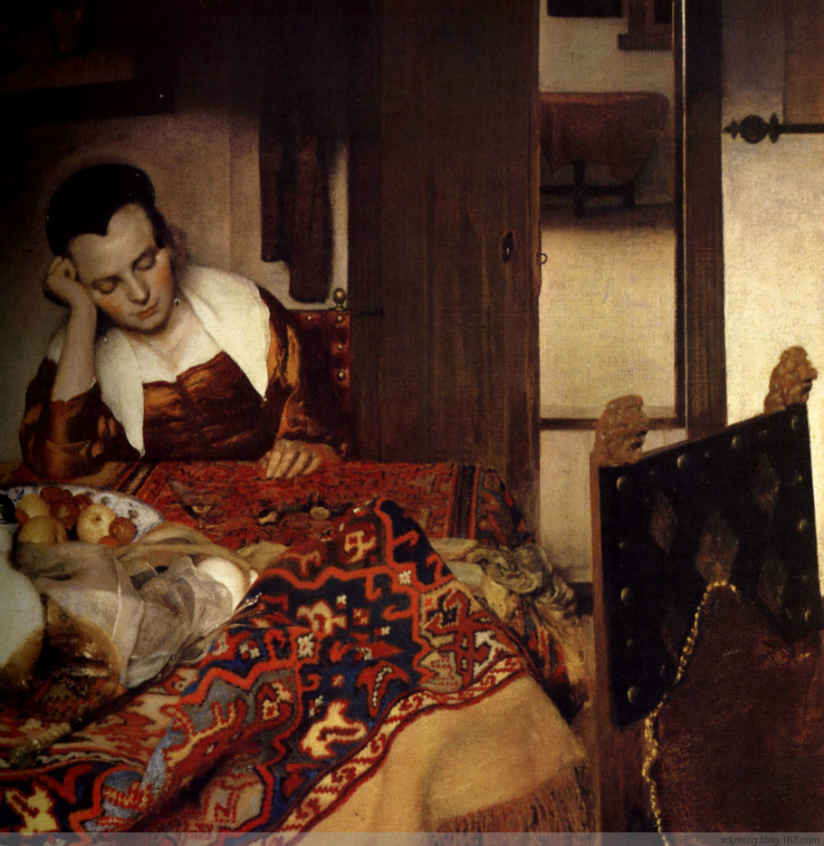约翰内斯·维米尔 johannes vermeer (1632-1675年) 荷兰风俗画家