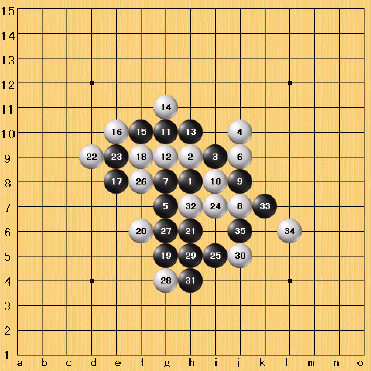 五子棋套路花月全谱