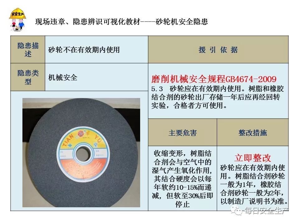 当场死亡!又是砂轮机事故:不装防护罩的砂轮机就是杀人机!