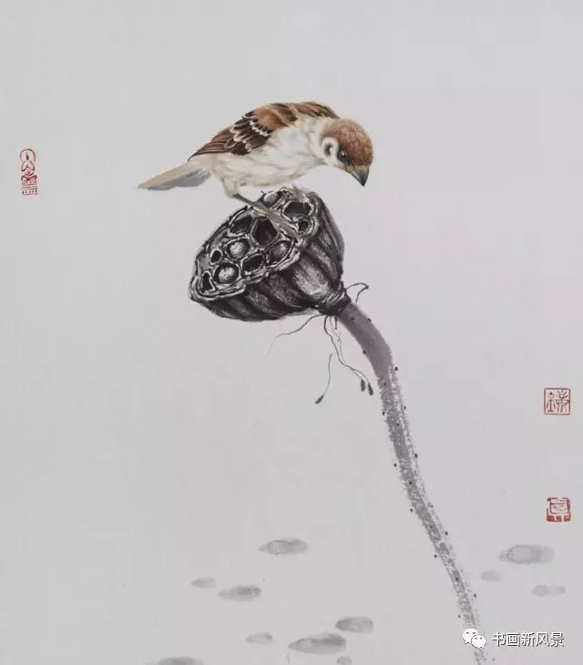 十大名家画残荷