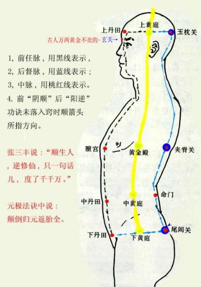 道家三关九窍与悟元功