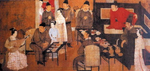国宝级绘画韩熙载夜宴图赏析