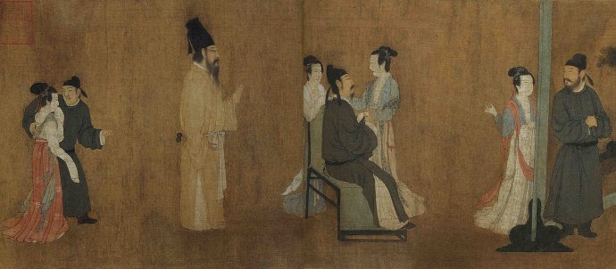 国宝级绘画韩熙载夜宴图赏析