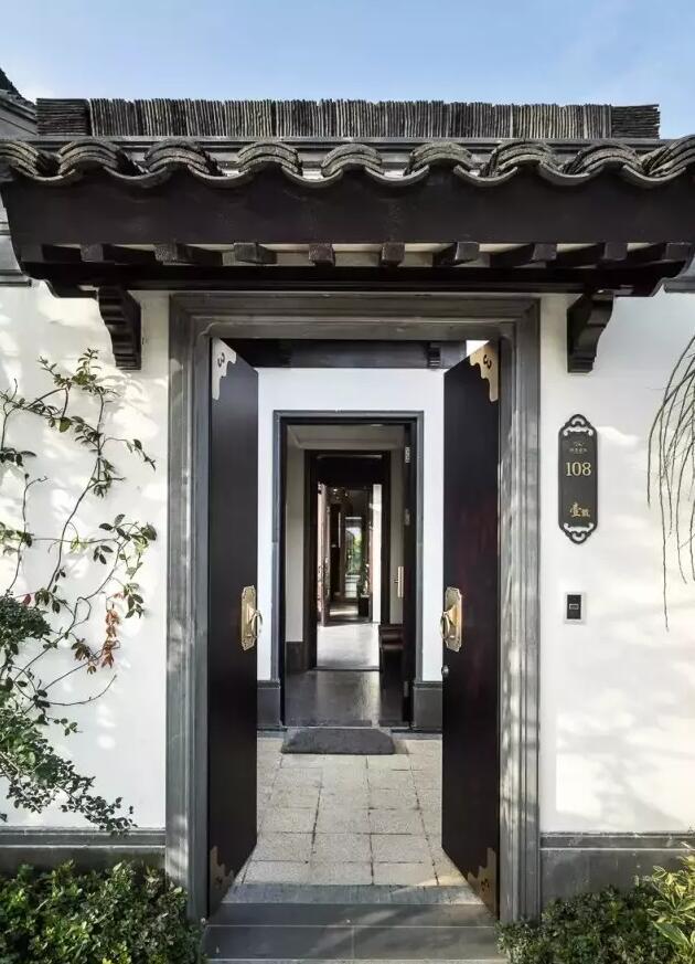 中式庭院,中式大门,中式文化