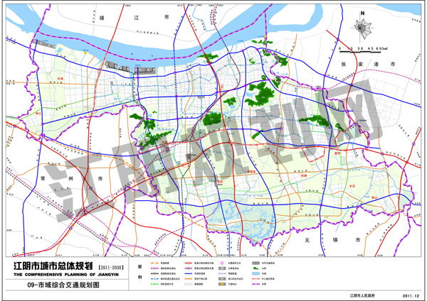 江阴市城市总体规划20112030