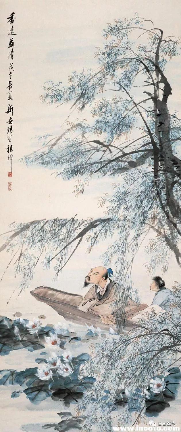 国画名家精品山水画100幅