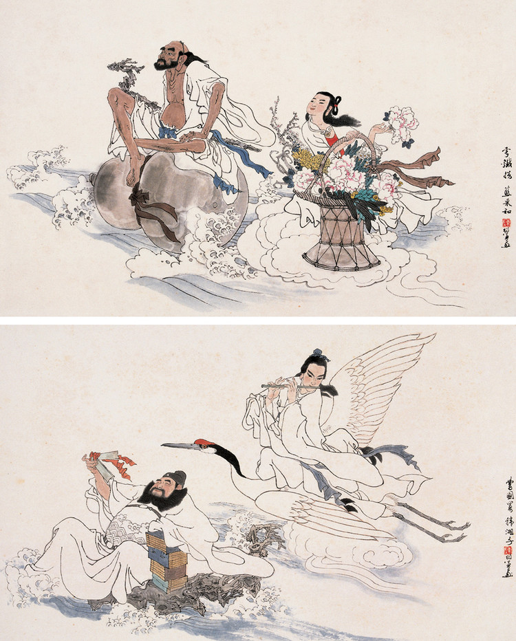 陈衍宁国画作品历史人物篇