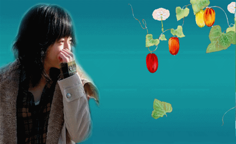 【gif动图】雨中的失落 同步歌词