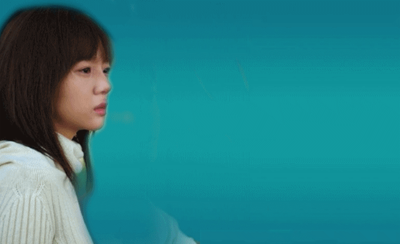 【gif动图】雨中的失落 同步歌词