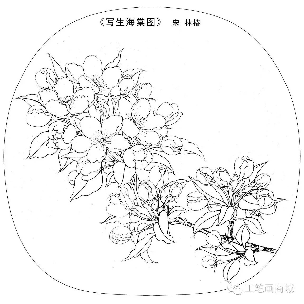 宋人小品白描稿40张