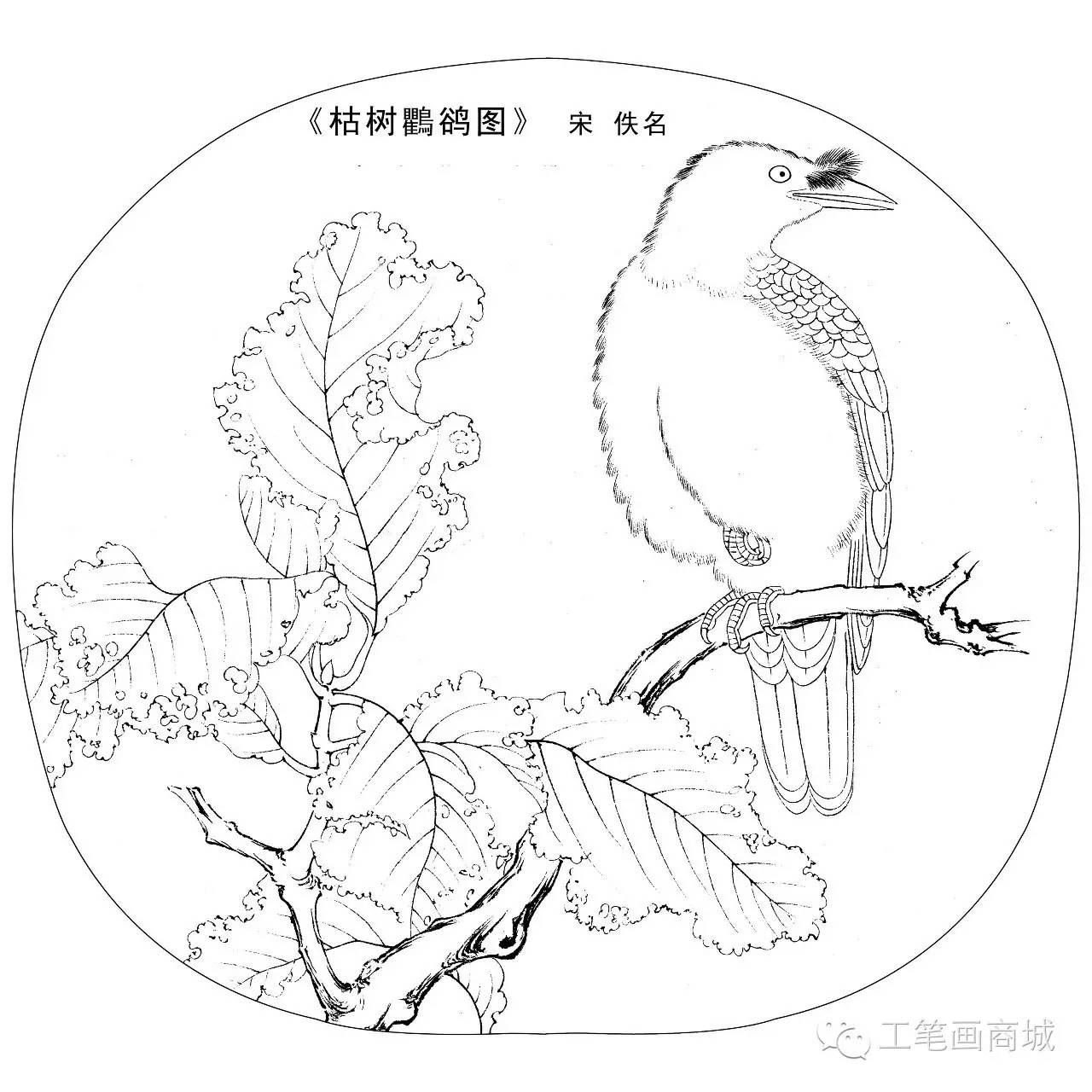 宋人小品白描稿40张