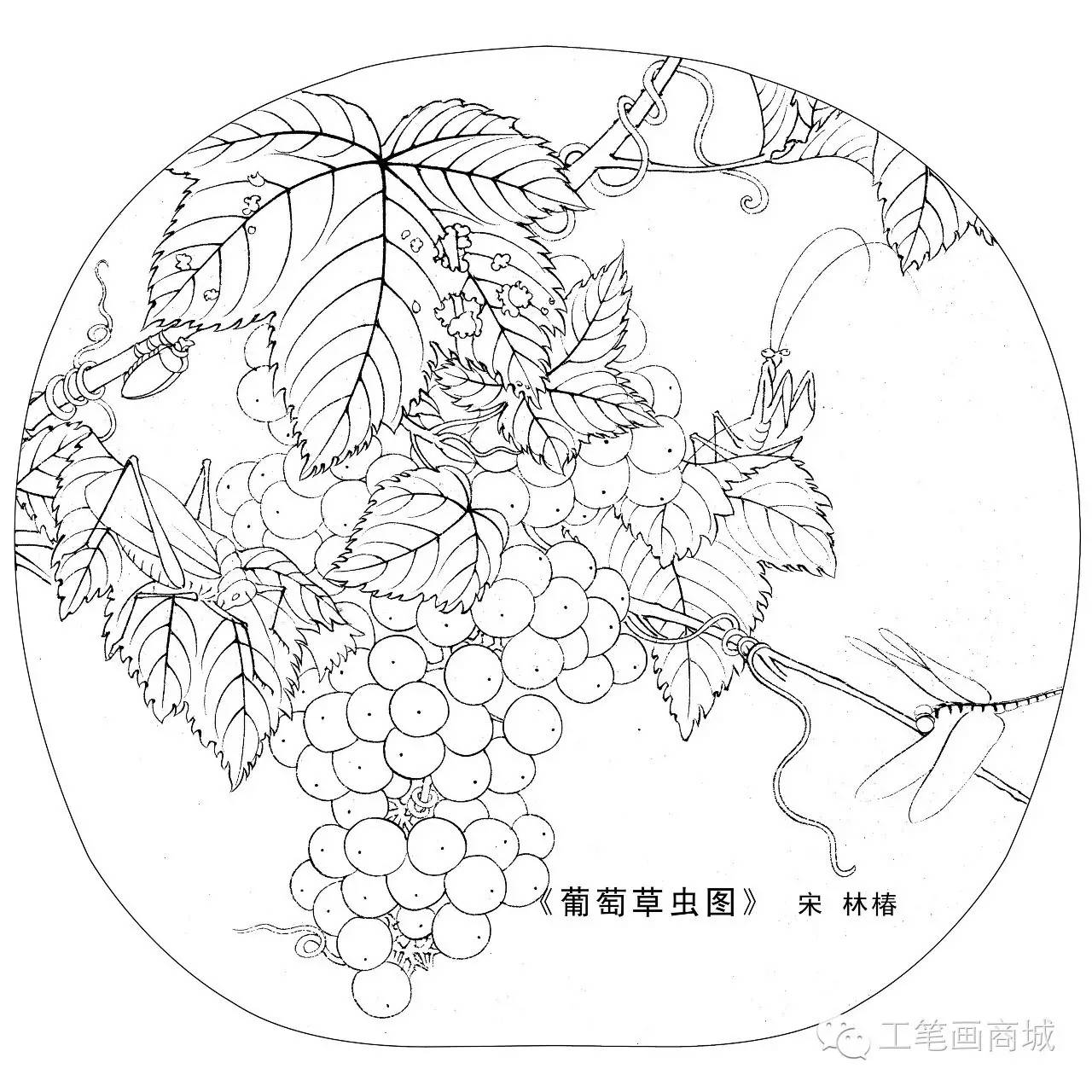 宋人小品白描稿40张