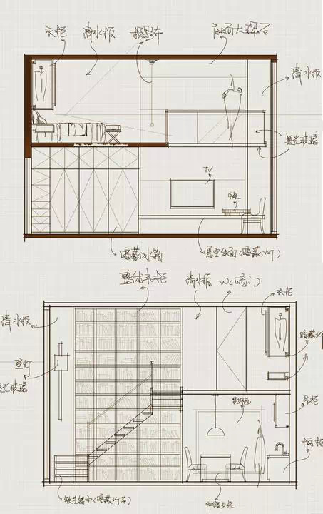 22种loft的户型设计!