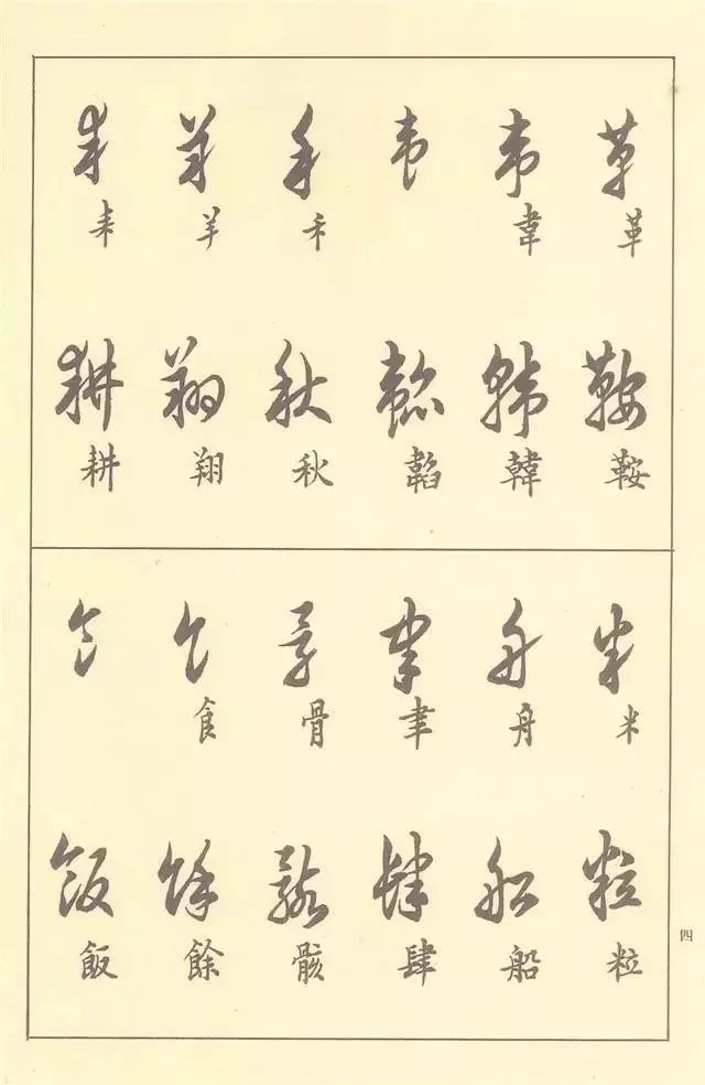 《草书写法》(附草书3500常用字)