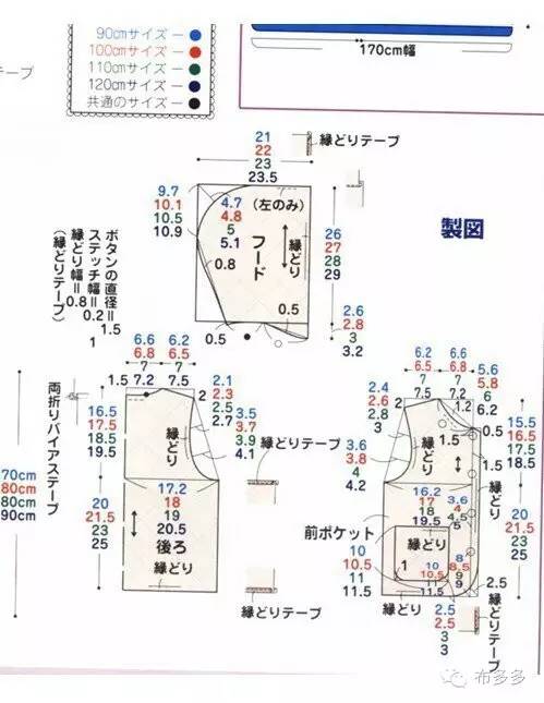 秋天来了收集的各种马甲坎肩裁剪图