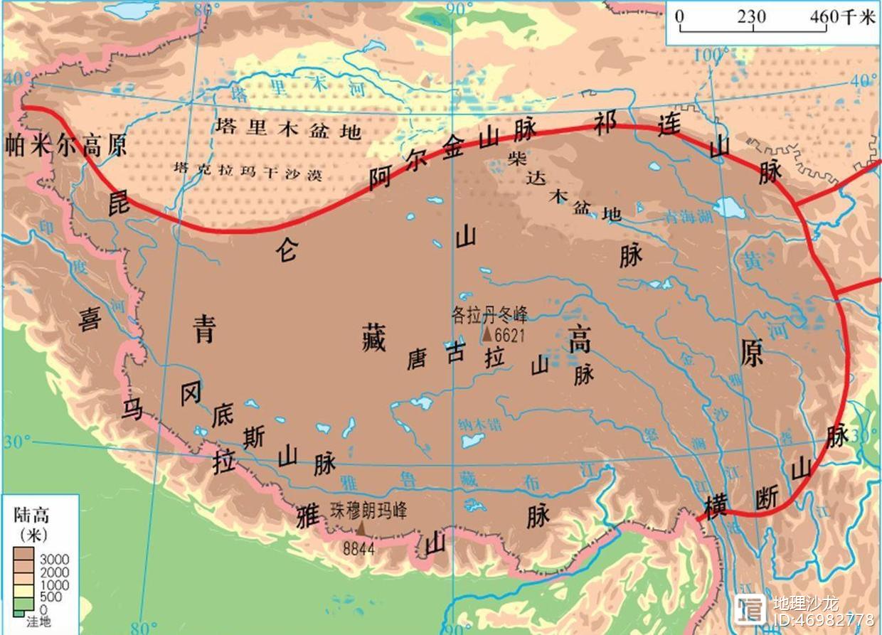 原被称为世界屋脊的青藏高原其海拔高度是否还在增加