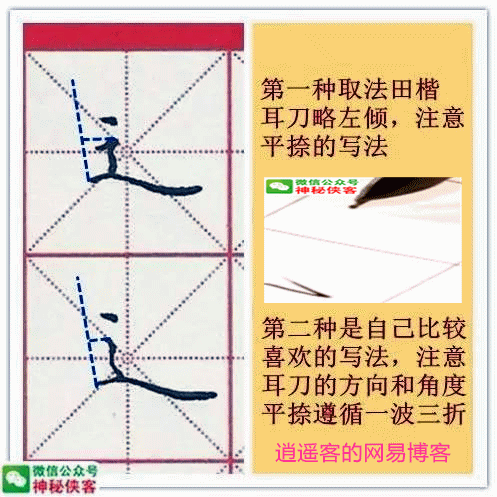 【】硬笔楷书《偏旁部首动态图》