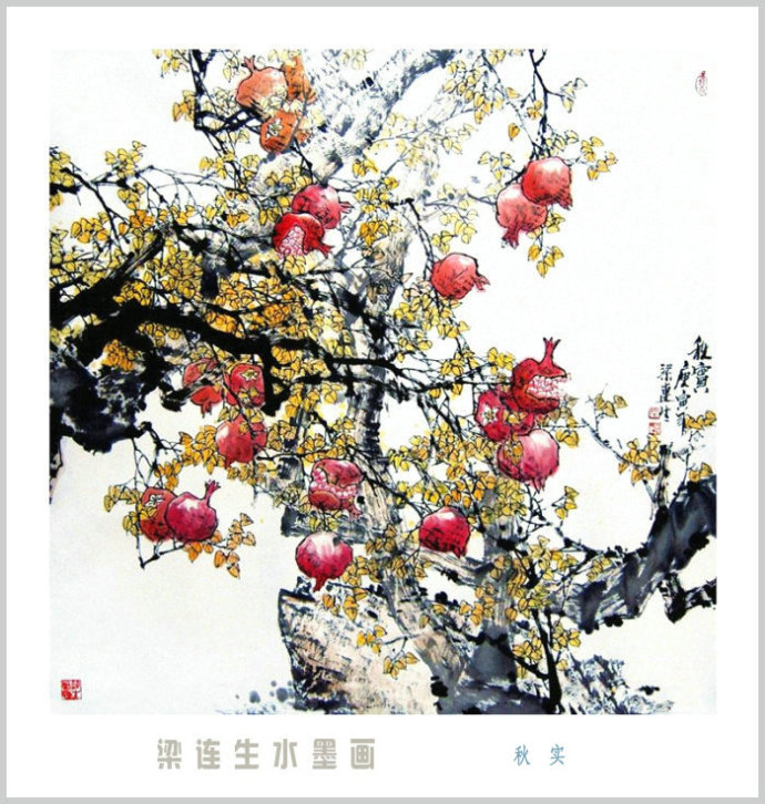 唯美情怀梁连生绘画艺术