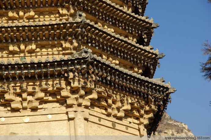 山西灵丘觉山寺砖塔北魏辽国保