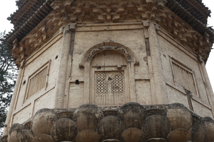 山西灵丘觉山寺砖塔北魏辽国保