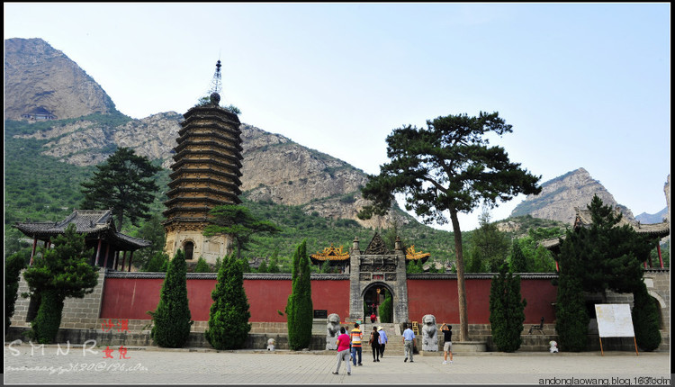 山西灵丘觉山寺砖塔北魏辽国保