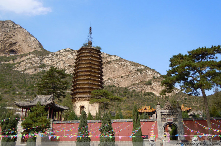 山西灵丘觉山寺砖塔北魏辽国保